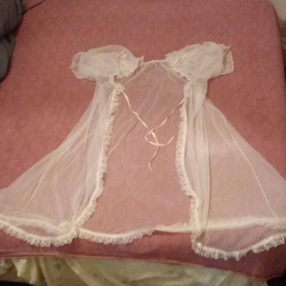 Sheer see-through nightgown